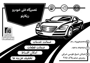کارگاه تعمیرات و خدمات فنی خودرو ریکارنو 3