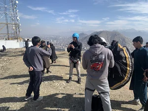 Paragliding Take-Off site - Afshar