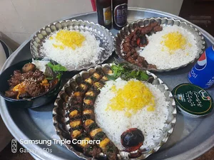رستوران باغ شمعدونی بم
