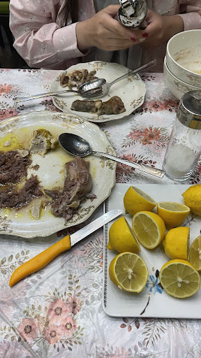 کله‌پزی (طباخی) بره سفید فومن