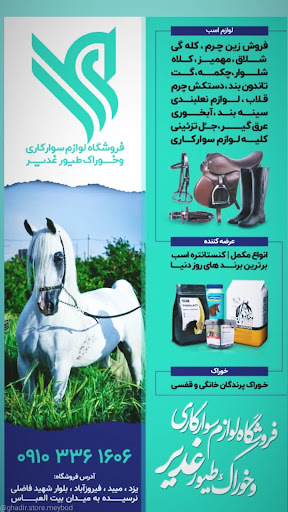 فروشگاه لوازم سوار کاری غدیر