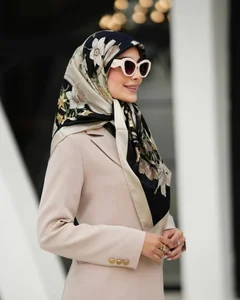 شال و روسری گل نرگس