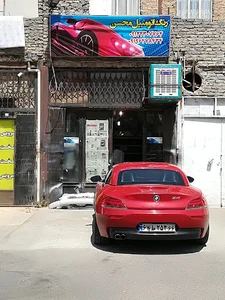 رنگ اتومبیل محسن