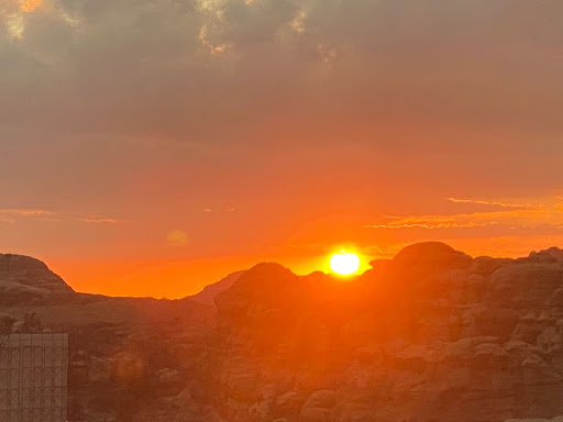 Watching the sunset